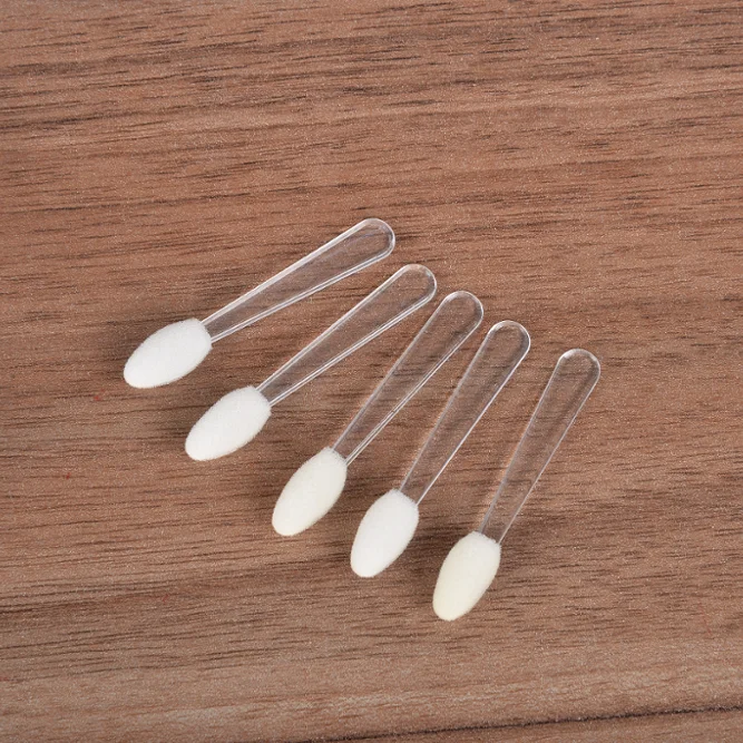 
Disposable Eye Shadow Sponge Brushes Oval Makeup Applicator, Great for Eye Makeup, Nail Art & Crafts 