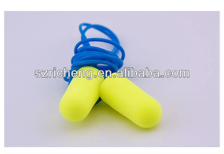 3m 1250 Ear Plugs With String Foam Antinoise Safety Earplug 33 Db Soundproof Earplugs Buy