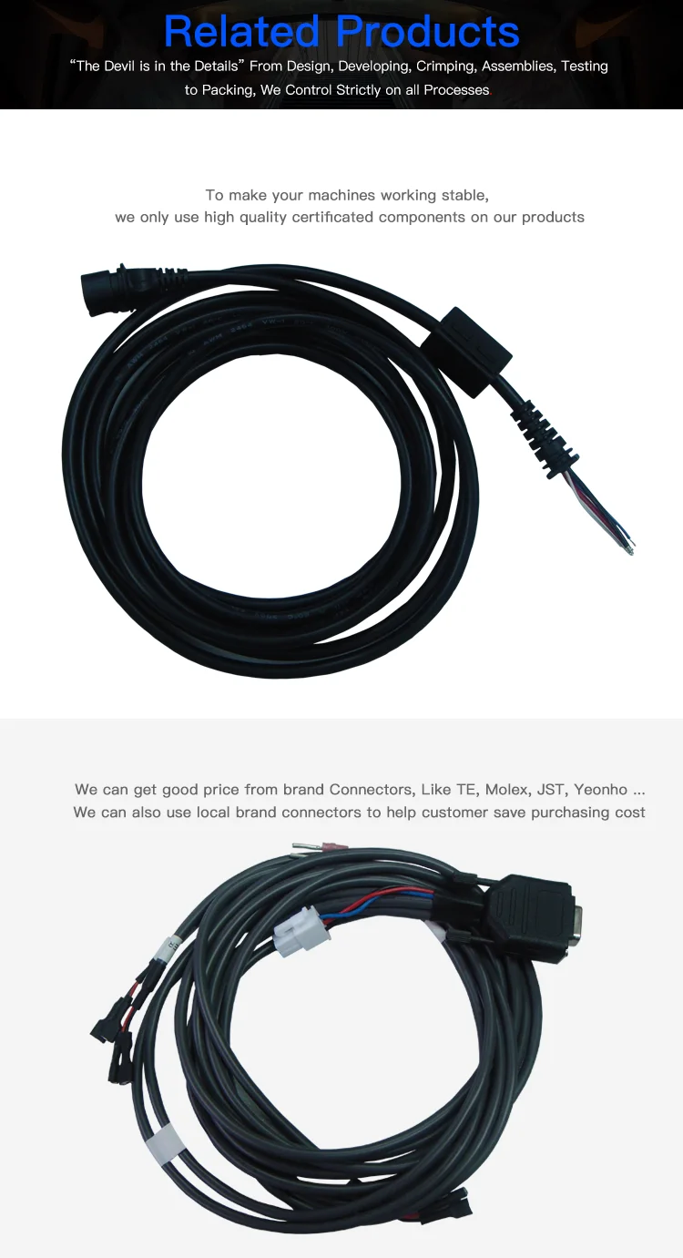 Custom Mechanical Control Cable Assembly With Overmould Buy