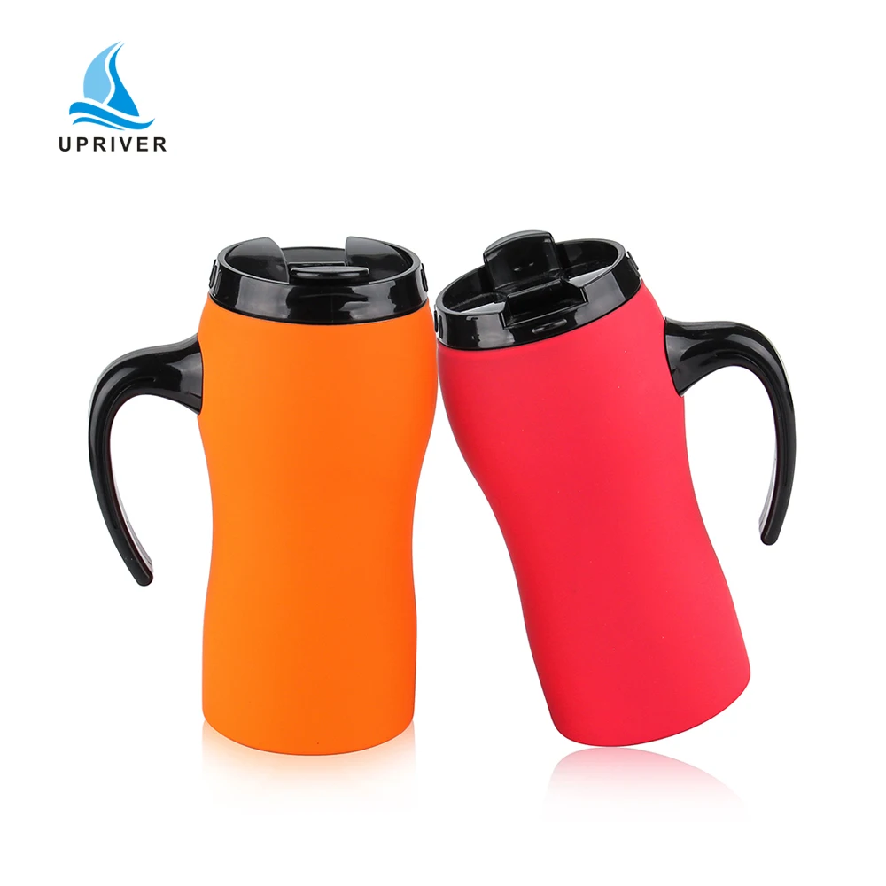 

New Stainless Steel Reusable Mug Private Label Double Walled Coffee Cup with Lid, Customized colors acceptable