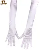 GTOP Fashion Women Stretch Satin Gloves Wrist Elbow Opera Extra Long Evening Party Fancy Costume Etiquette gloves ST-34