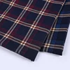 Wholesale large check madras plaid cvc cotton tartan men shirt fabric