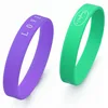 Cheap Flash Silicone Slap Band Nontoxic Material One Direction Wristband