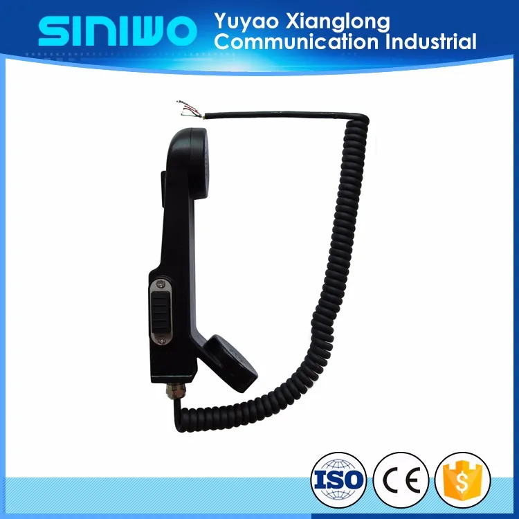 PC material pc/abs military handset h-250/u military spec mil-prf-49078