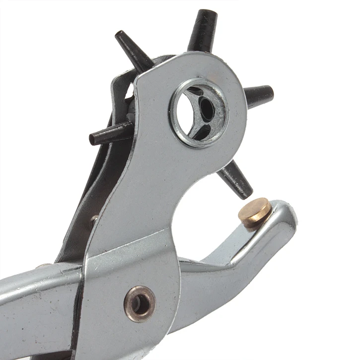 Revolving Leather Hole Punch Canvas Belt Punch Punching Plier Hydraulic