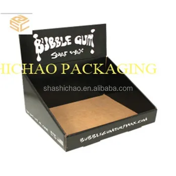High Quality Pop Cardboard Counter Top Display Box Cardboard
