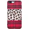 Lattice Splicing Leopard Print Phone Case for iphoneXS XR MAX Network Explosion Cover for iPhone X 6 7 8PLUS Luxury Fashion