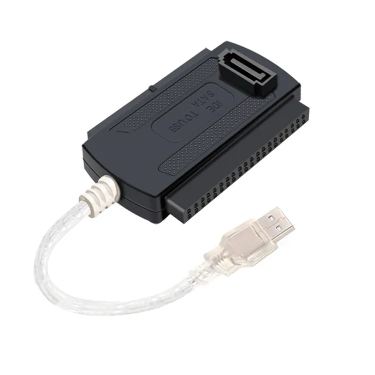YM-02 3in1 usb 2.0 to ide sata 2.5 3.5 hard drive hdd converter adapter cable