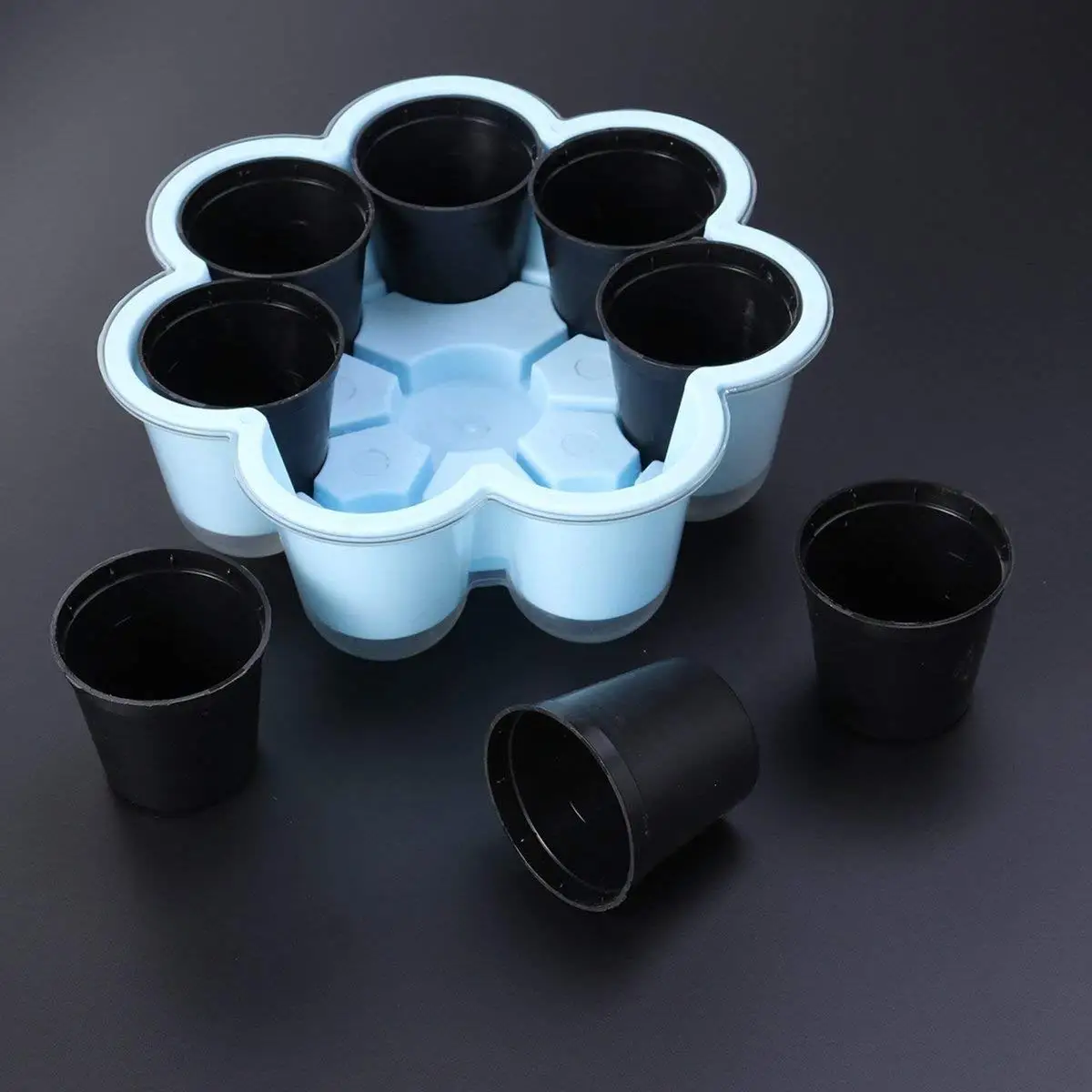 Large Plastic Flower Pots Find Get Quotations Pack Of 100 Plastic Nursery Pots Flower Lightweight Seedling Container
