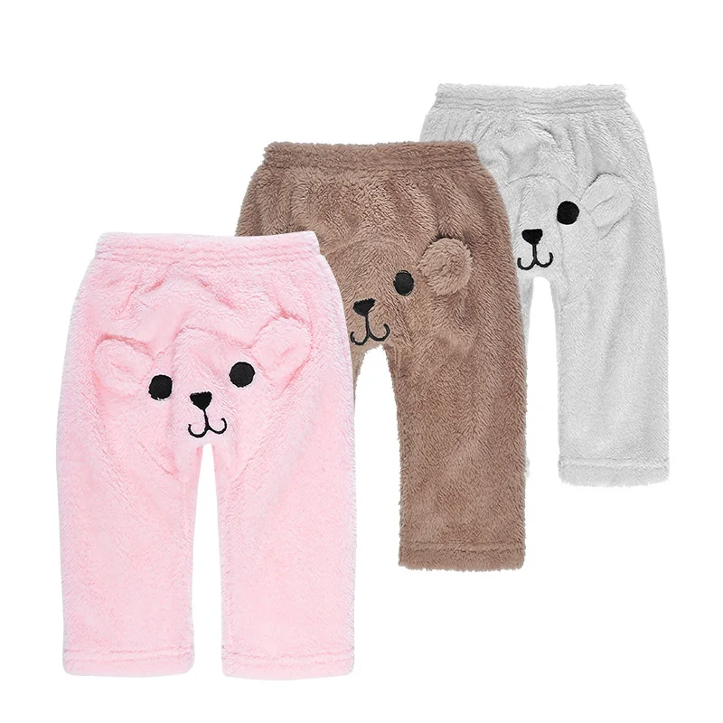 coral fleece pants