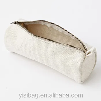 canvas pencil pouch