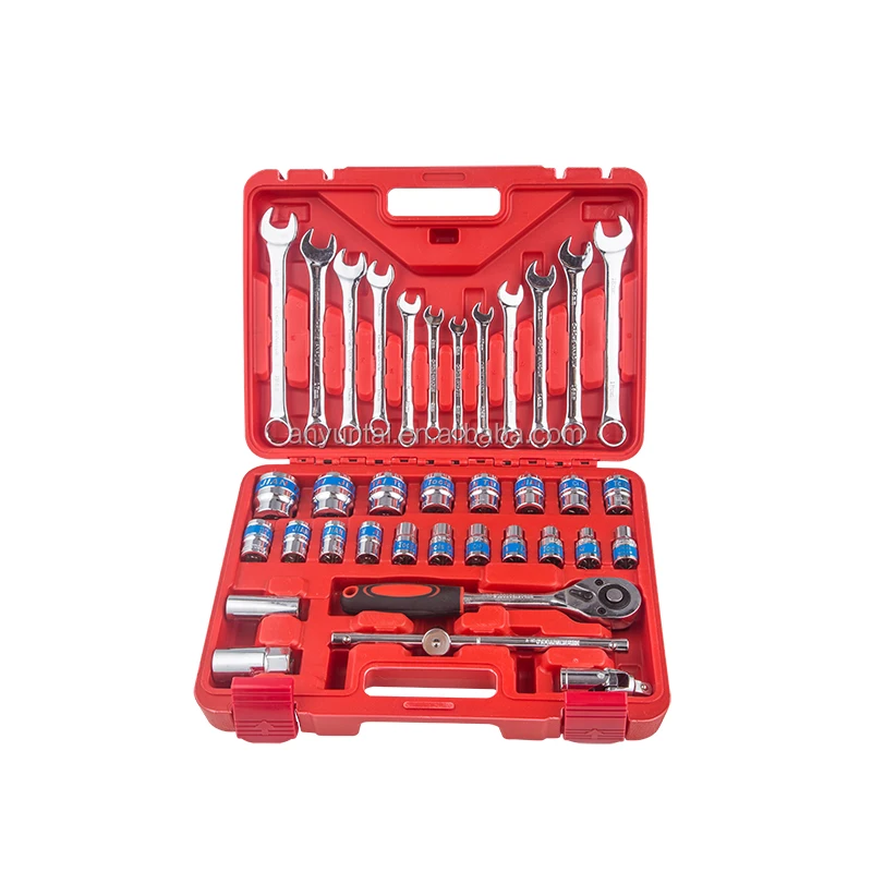 Professional Crv 37 Pcs 1/2''dr Wrench Socket Set Wholesale Socket Sets