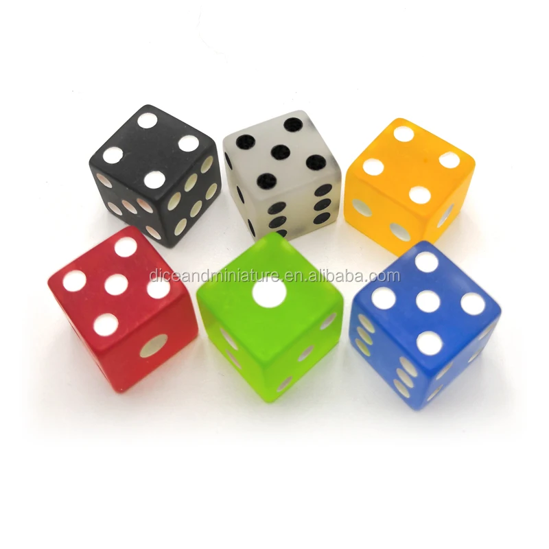 Dice 16mm Custom 6 Sided Number Dice /digital 16 Dice For Education