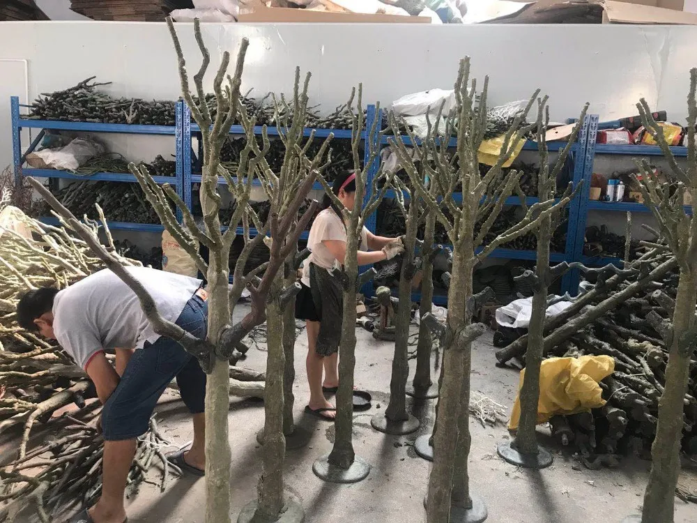 Artificial Tree Without Leaves Decoration White Trunk Dry Tree