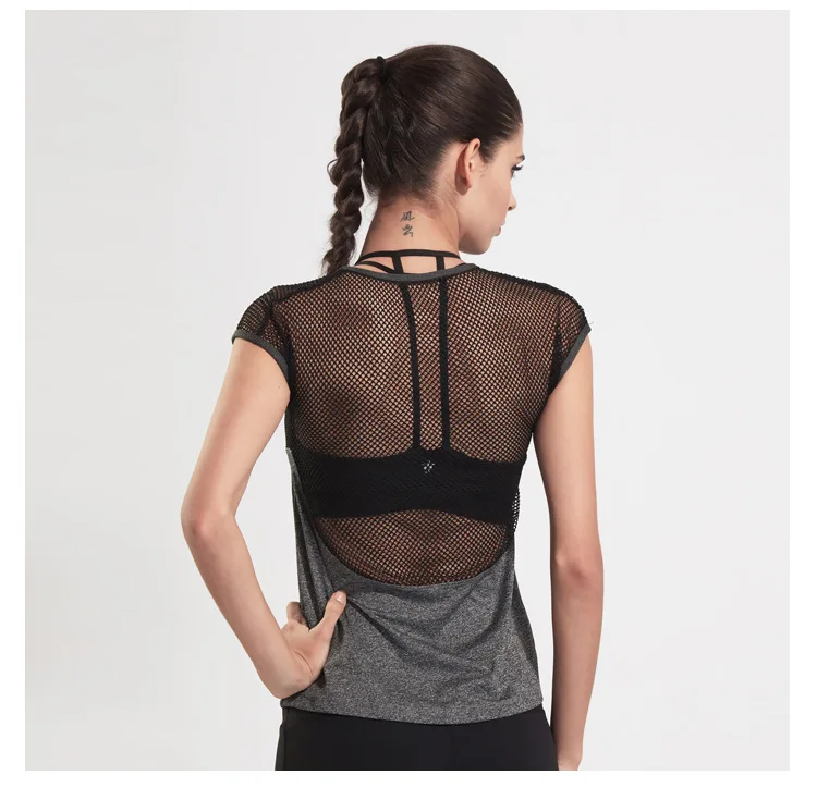 

Wholesale OEM service Active Sport Yoga T-shirt for Women, 2 types as photo shows