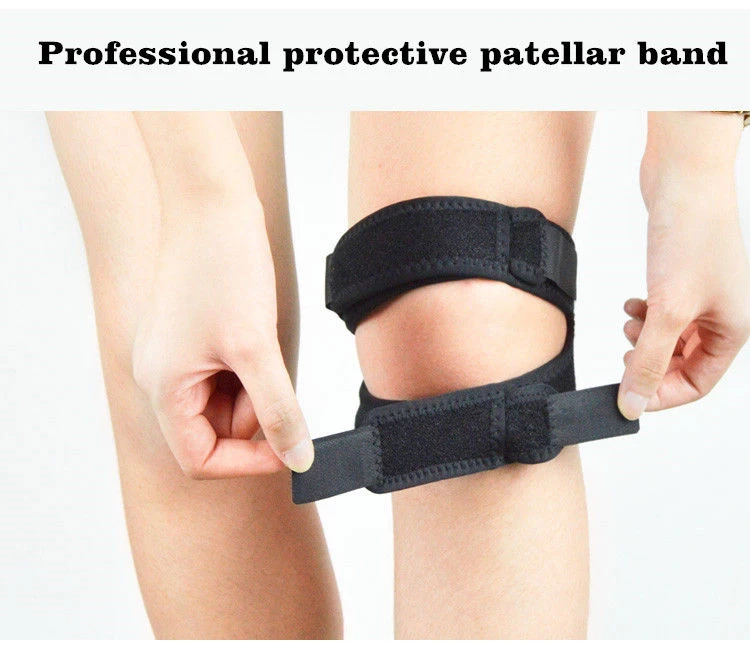 Adjustable Knee Patella Support Brace Neoprene Stabilizer Strap Wrap Gym Sports