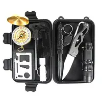 

A1 outdoor equipment survival treasure box survival multifunctional tool set multifunctional field first aid kit SOS emergency s
