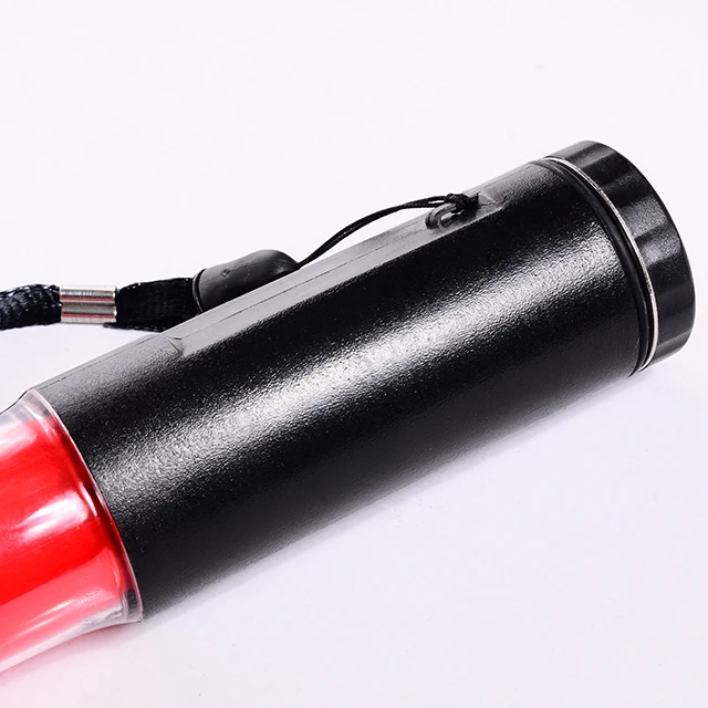 
Led Wand Light Bottle Top Lighting Bottom Magnet Flash Steady Function Traffic Led Strobe Baton Traffic Wand Stick Baton 