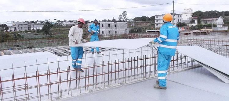 Metal concrete formwork system