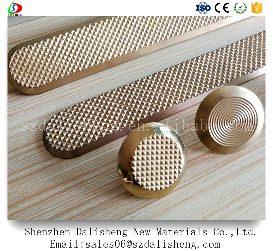 
Brass Tactile Blind Road Warning Strip 