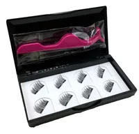 

Y150 3D Double Magnet False Eyelashes Magnet Eyelashes Manual Magnetic Eyelashes