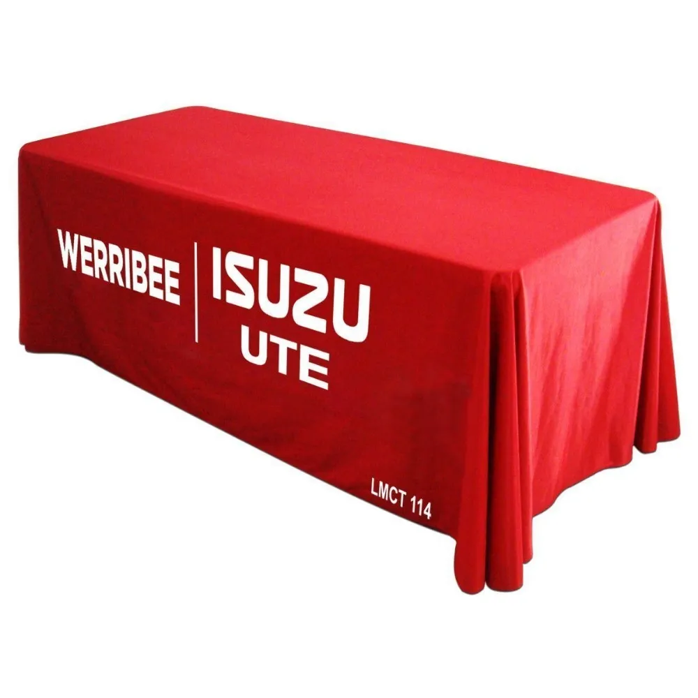 Event Exhibition Trade Show Custom Stretch Table Cloth With Logo Buy