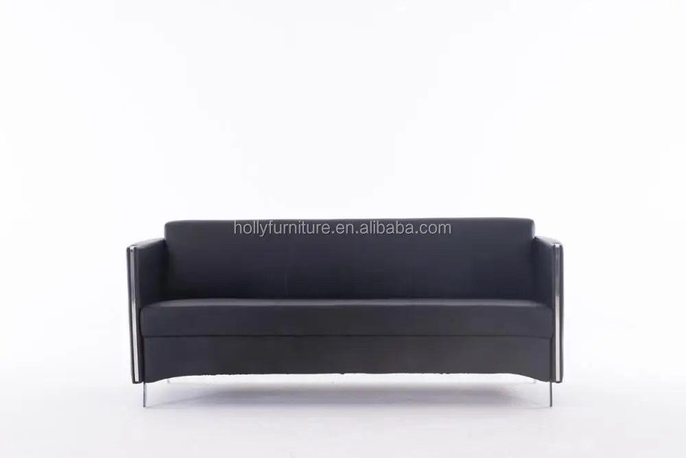
Alex HL-8001 Contemporary Office Reception Wall Street Sofa in Faux Leather 