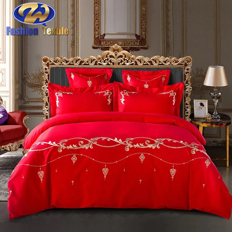 New Design Embroidered Bedding Sets Queen Bed Linen Sets Buy