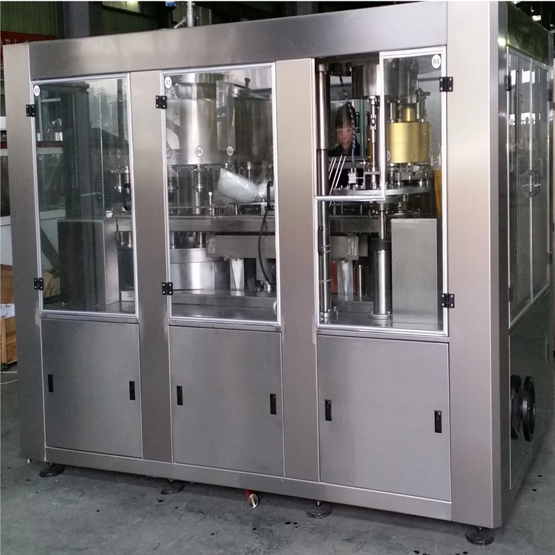 5.0KW 5000-6000BPH Automatic Can Filling Machine For Beverage&Drinking