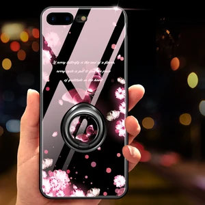 Mirror Glass Mobile Phone Case iPhone 7 Ring