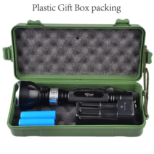 1000lumen T6 Lamp 10w LED Submarine Diving Flashlight White Yellow Red UV beam Underwater Torch