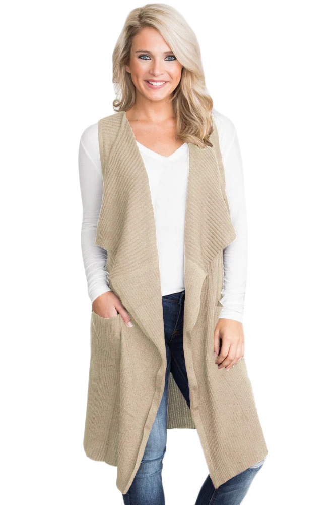 long cardigan vest womens