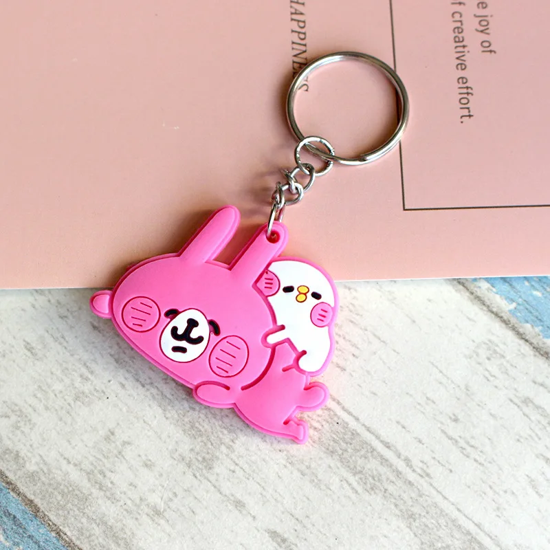 

Customized 3D cute soft rubber pvc keychain for wholesale, Customized color