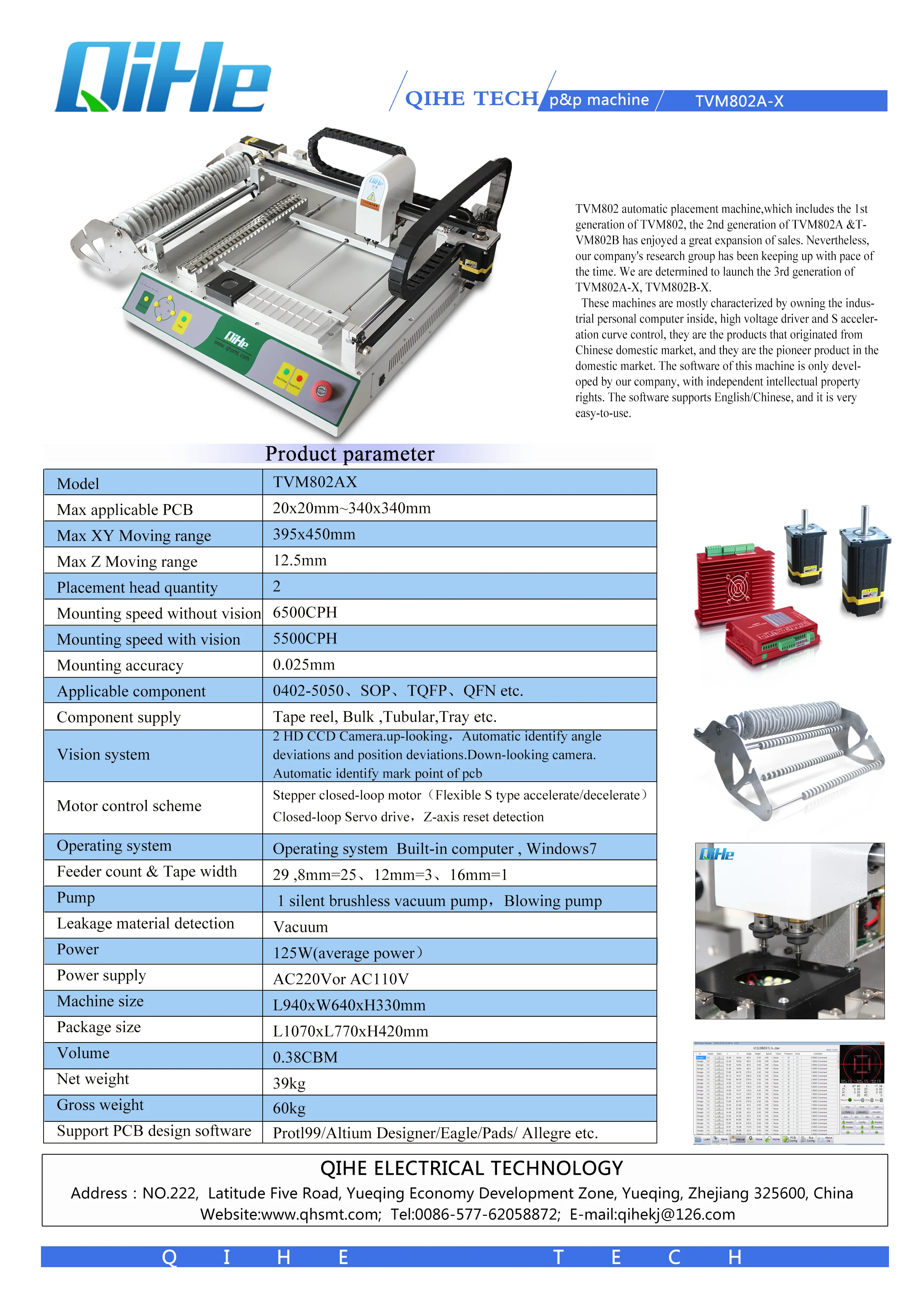
Low cost high speed desktop mini pick and place machine chip mounter SMT LED assembly pcb board printing machine 
