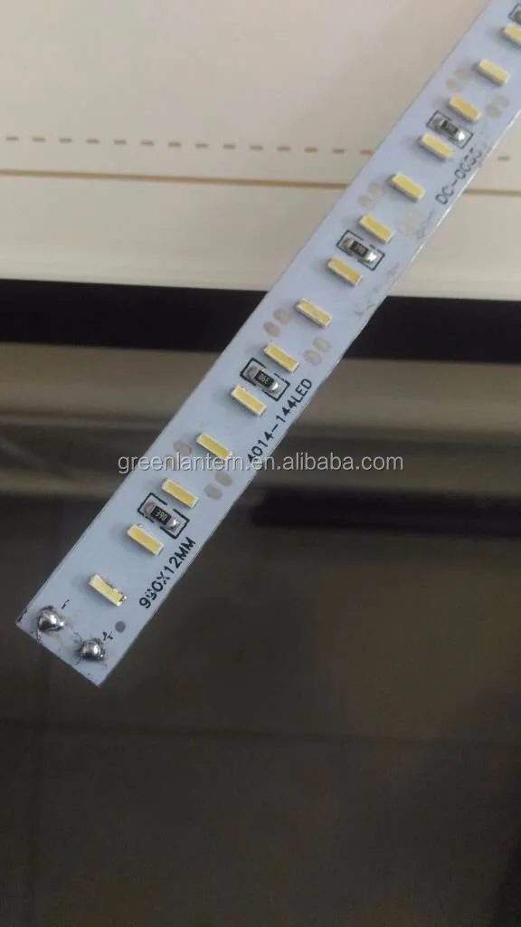 LED rigid strip 50cm 36leds rigid aluminum led strip light IP22 12V led bar light 4014 jewelry showcase lighting