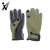 labor gloves rubber knitted working gloves rubber