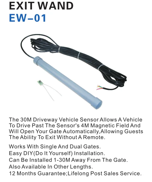 Car Sensor Exit Wand For Gate Opener Ew01 Buy Exit Wand,Easy Installed Car Exit Wand
