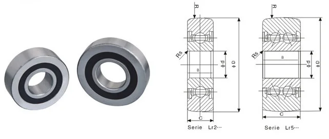 Ina lfr50 5 4 2z hlc чертеж Поставка Высокоточных Гусеничных Роликовых Подшипников Lr5304 Kdd Lr5304kdd Lr53
