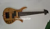 Musoo brand electric 7string bass with splate maple veneer