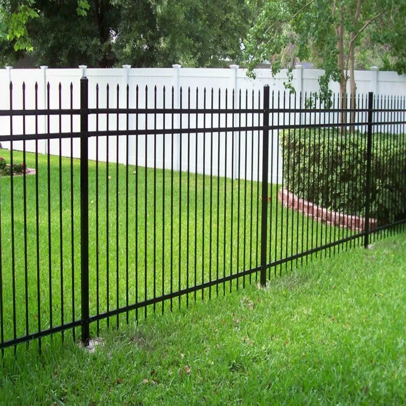 8x8 H Or 8*6 H Wrought Iron Rail Fence Panels For House Resident Or ...
