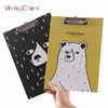 japan top sale 2019 new office school supplies stationery custom cartoon animal a4 size expanding fireproof paper file folder