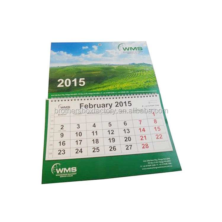 Paper 3 Fold Wall Calendar Customized.jpg