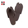 Cheap wholesale hotel disposable spa slippers open toe flip flops