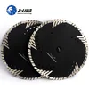 Z-LION 9" 230mm Diamond Cutting Blade For Stone/Protective Teeth Turbo Diamond Saw Blade