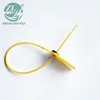 Airline logistic adjustable pull tight plastic container seal