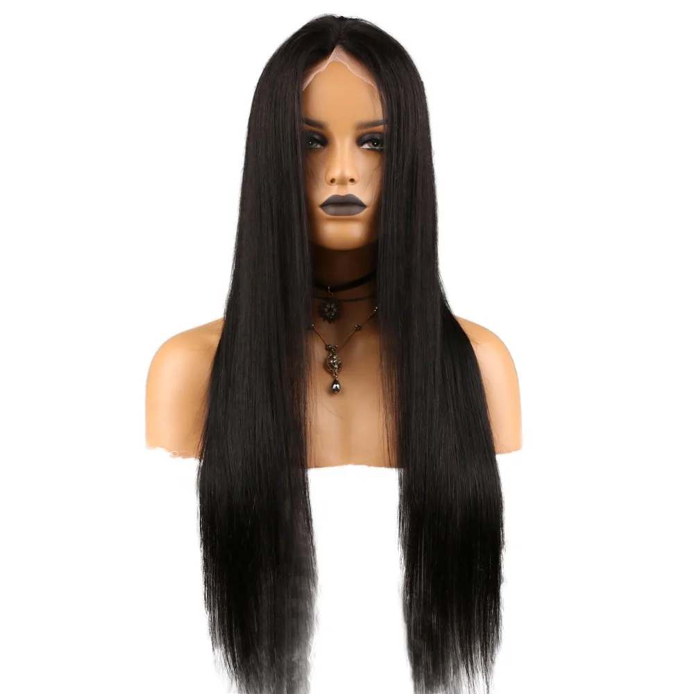 Brazilian Human Hair Wigs Straight Lace Front Human Hair Wigs For Women Pre Plucked With Baby Hair Lace Wigs