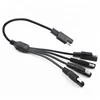 5-Way SAE Adapter with Dust Cover SAE 2pin Extension Cable,SAE Connector cable