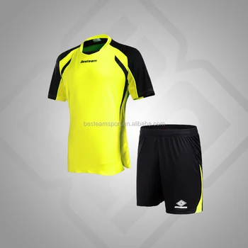 yellow black football jersey