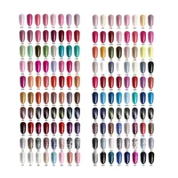 

UNNA Wholesale Free Sample 160 Colors Set Soak Off Nail Polish Color UV Gel kit manicure gel uv