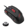 SIGNO GM-999 Gaming Mouse RGB LED Side Buttons Wired with 10000 DPI, High Precision, 18 Programmable (GM-999)